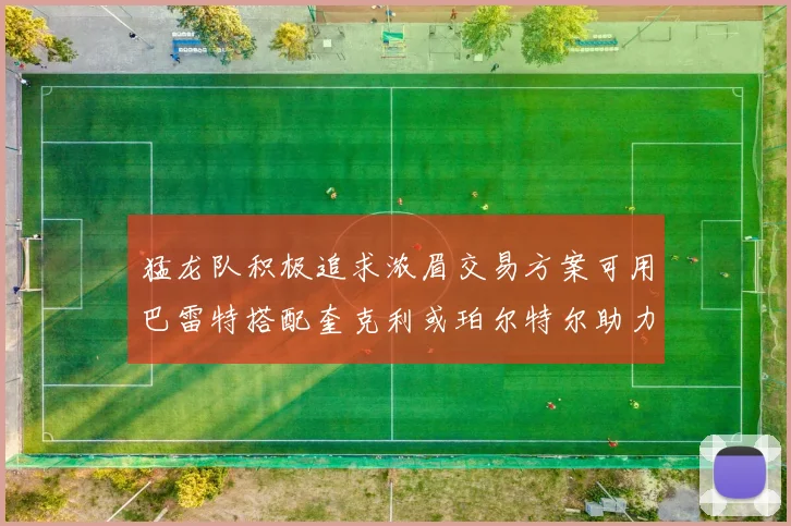 猛龙队积极追求浓眉交易方案可用巴雷特搭配奎克利或珀尔特尔助力交易